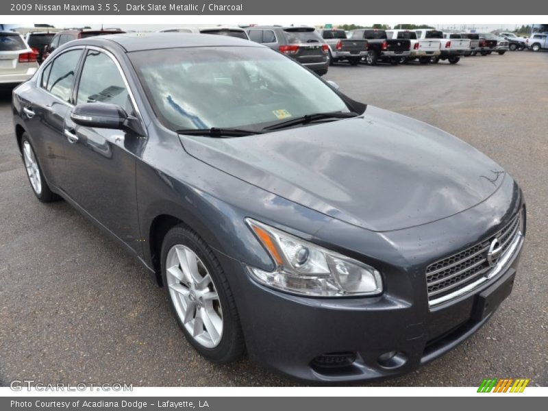 Dark Slate Metallic / Charcoal 2009 Nissan Maxima 3.5 S