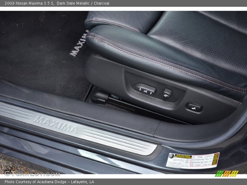 Dark Slate Metallic / Charcoal 2009 Nissan Maxima 3.5 S