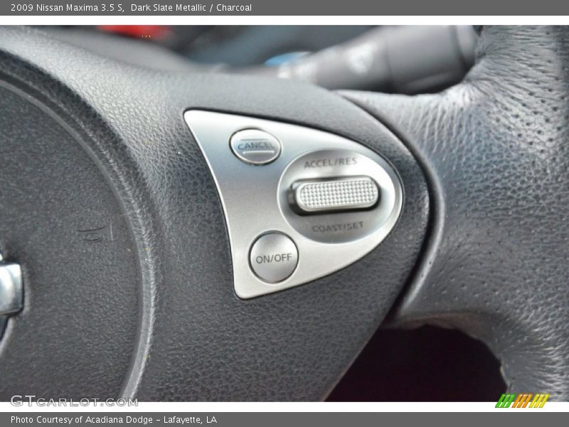 Dark Slate Metallic / Charcoal 2009 Nissan Maxima 3.5 S