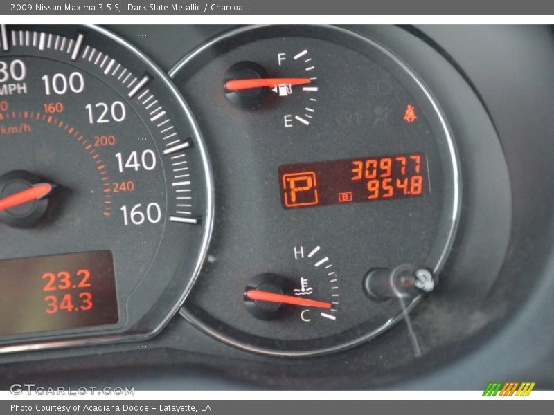 Dark Slate Metallic / Charcoal 2009 Nissan Maxima 3.5 S