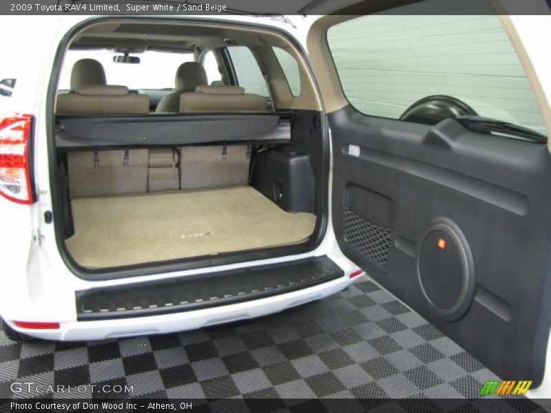 Super White / Sand Beige 2009 Toyota RAV4 Limited