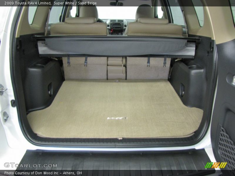 Super White / Sand Beige 2009 Toyota RAV4 Limited