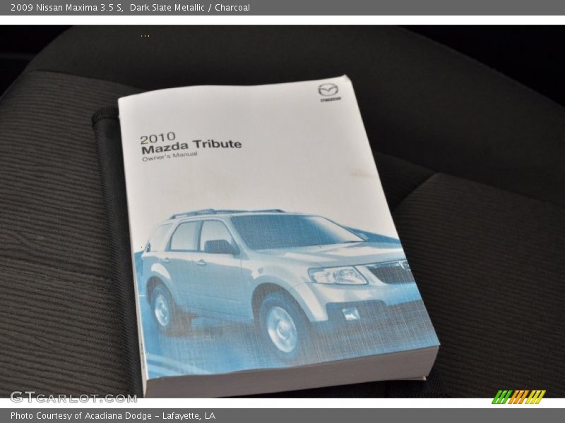 Dark Slate Metallic / Charcoal 2009 Nissan Maxima 3.5 S