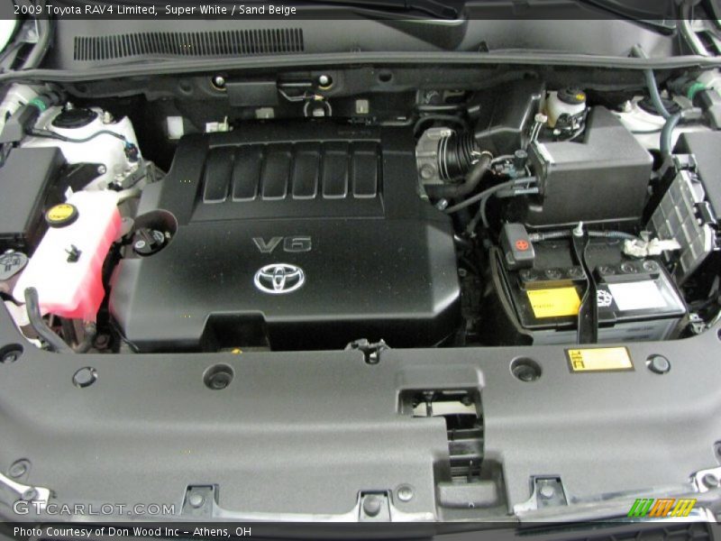 Super White / Sand Beige 2009 Toyota RAV4 Limited
