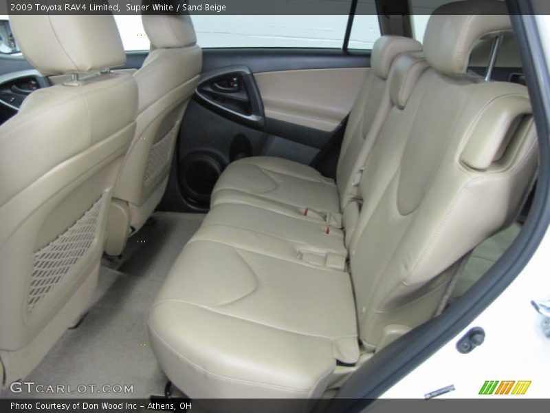 Super White / Sand Beige 2009 Toyota RAV4 Limited