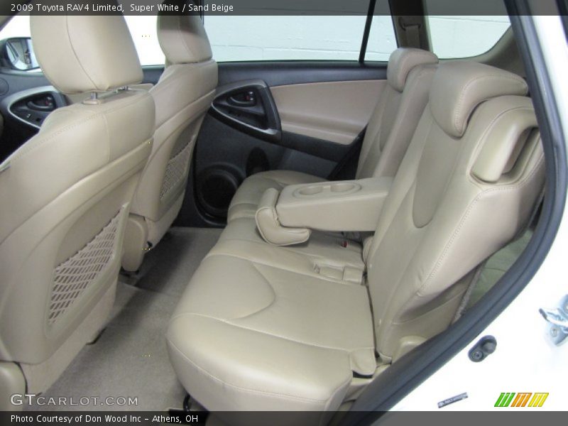Super White / Sand Beige 2009 Toyota RAV4 Limited