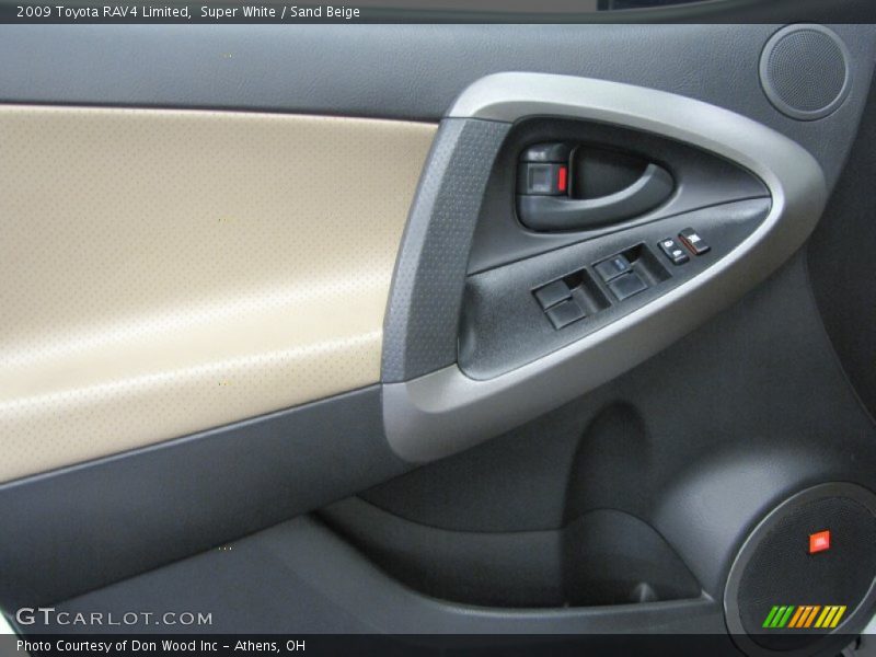 Super White / Sand Beige 2009 Toyota RAV4 Limited
