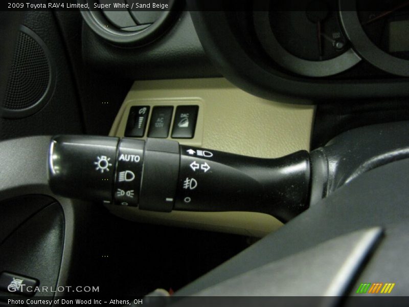 Super White / Sand Beige 2009 Toyota RAV4 Limited