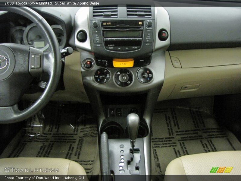 Super White / Sand Beige 2009 Toyota RAV4 Limited
