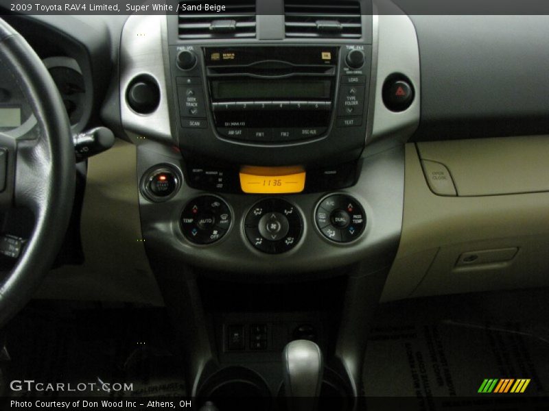 Super White / Sand Beige 2009 Toyota RAV4 Limited