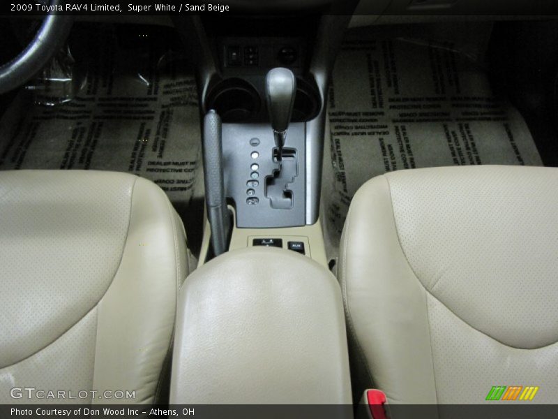 Super White / Sand Beige 2009 Toyota RAV4 Limited