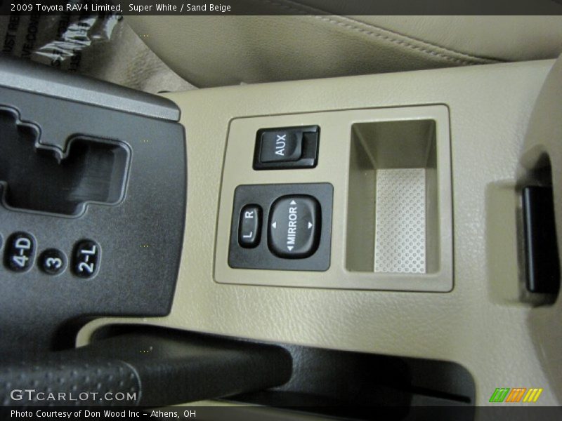 Super White / Sand Beige 2009 Toyota RAV4 Limited