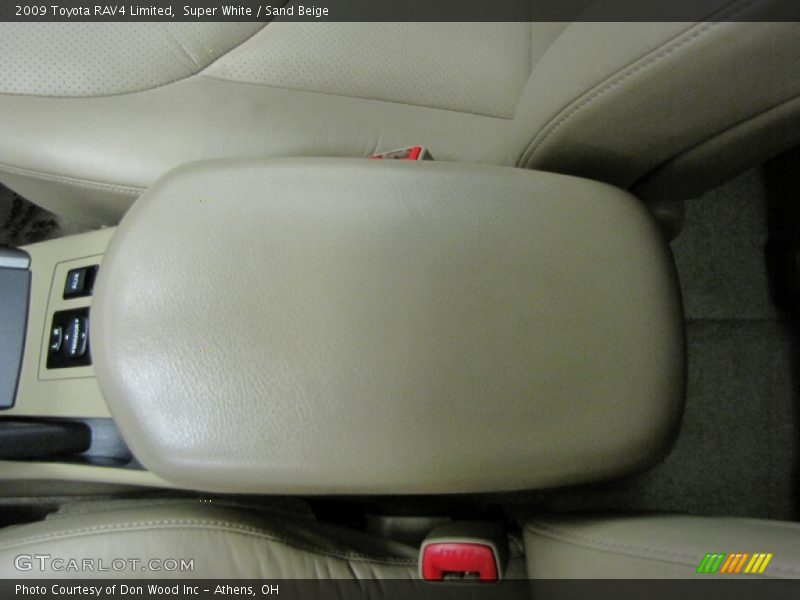 Super White / Sand Beige 2009 Toyota RAV4 Limited