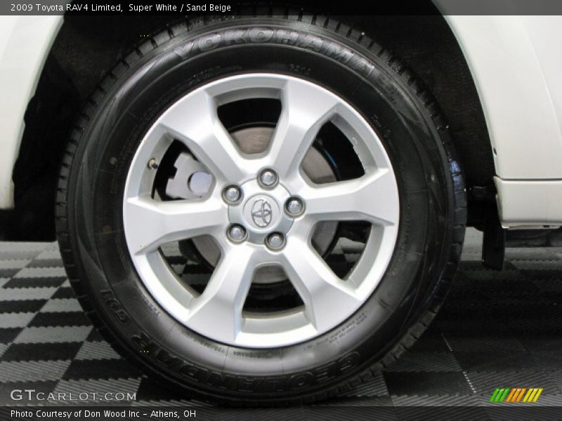 Super White / Sand Beige 2009 Toyota RAV4 Limited