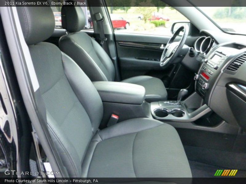 Ebony Black / Black 2011 Kia Sorento EX V6