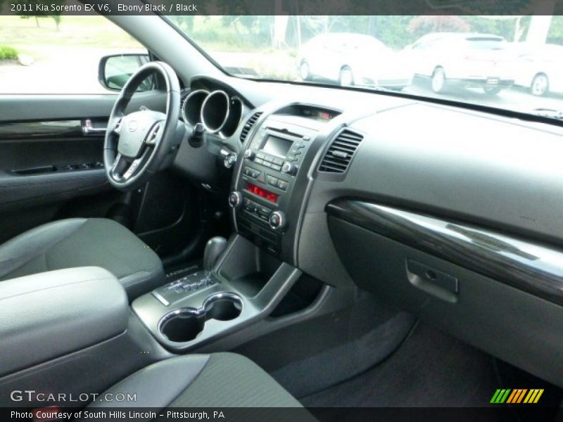 Ebony Black / Black 2011 Kia Sorento EX V6