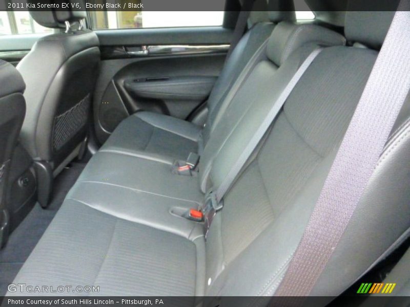 Ebony Black / Black 2011 Kia Sorento EX V6