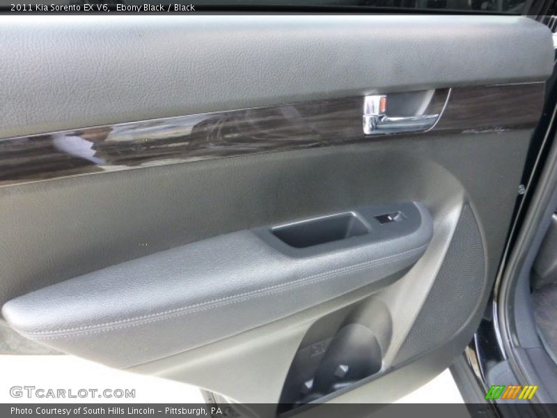 Ebony Black / Black 2011 Kia Sorento EX V6