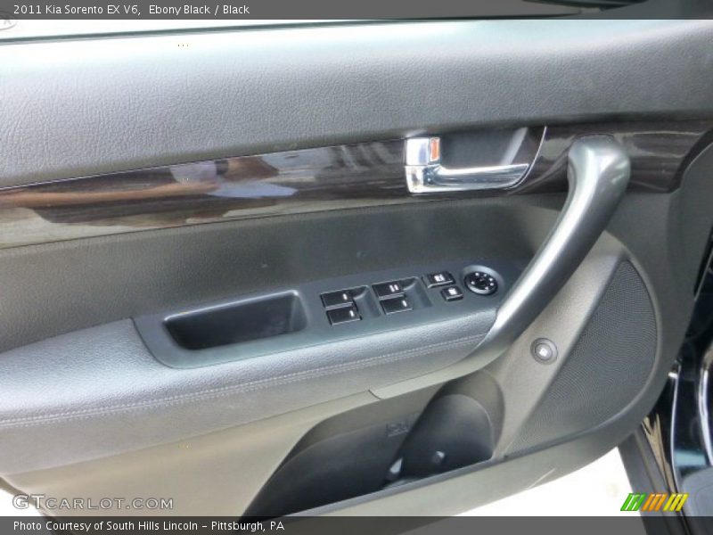 Ebony Black / Black 2011 Kia Sorento EX V6