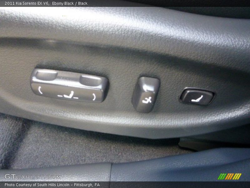 Ebony Black / Black 2011 Kia Sorento EX V6