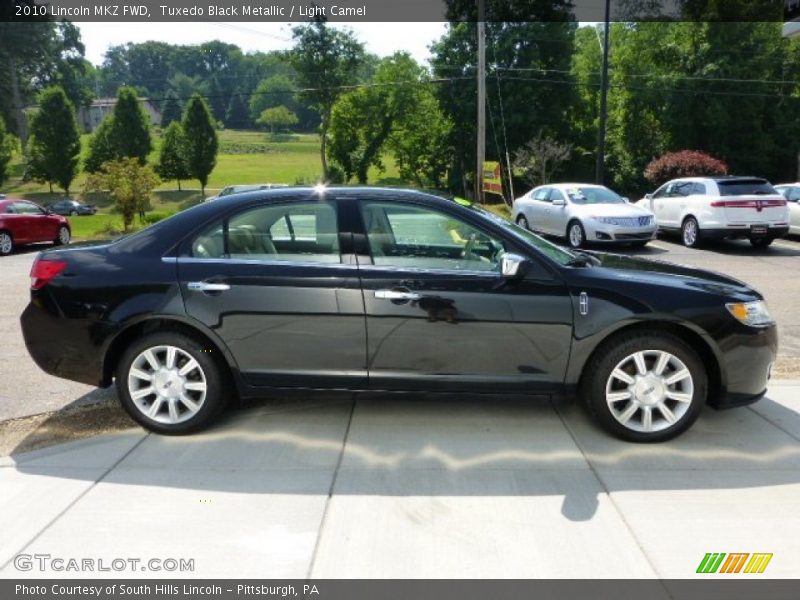 Tuxedo Black Metallic / Light Camel 2010 Lincoln MKZ FWD