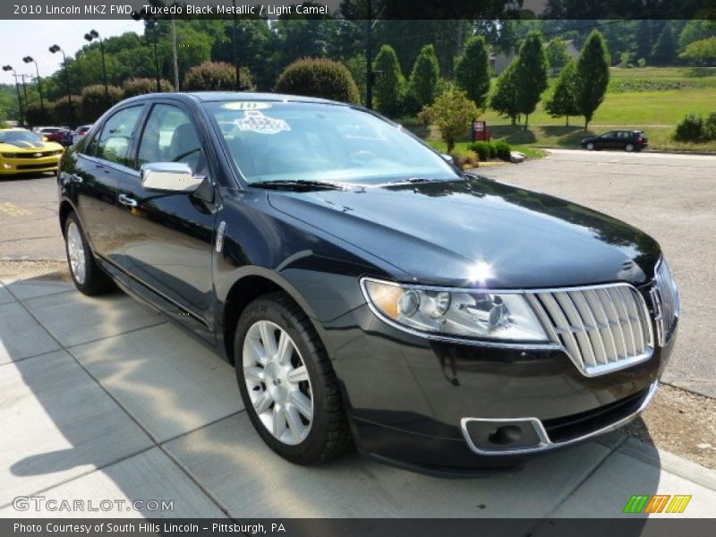Tuxedo Black Metallic / Light Camel 2010 Lincoln MKZ FWD
