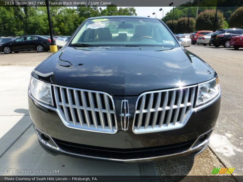 Tuxedo Black Metallic / Light Camel 2010 Lincoln MKZ FWD