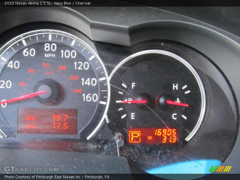 Navy Blue / Charcoal 2010 Nissan Altima 2.5 SL
