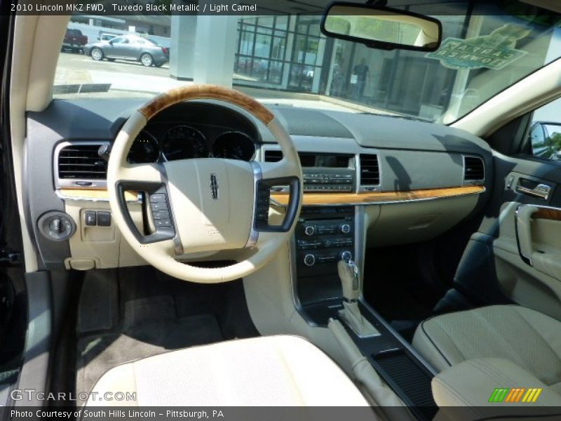 Tuxedo Black Metallic / Light Camel 2010 Lincoln MKZ FWD