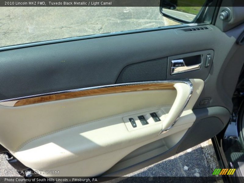 Tuxedo Black Metallic / Light Camel 2010 Lincoln MKZ FWD