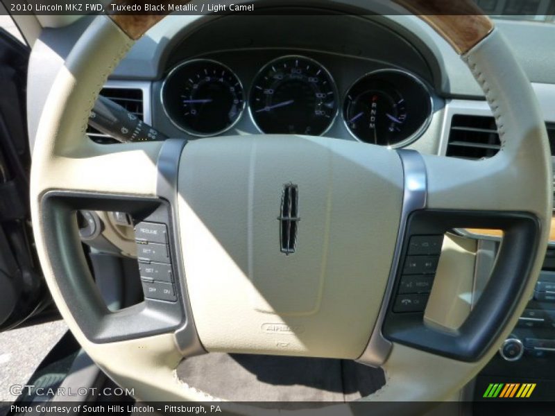 Tuxedo Black Metallic / Light Camel 2010 Lincoln MKZ FWD