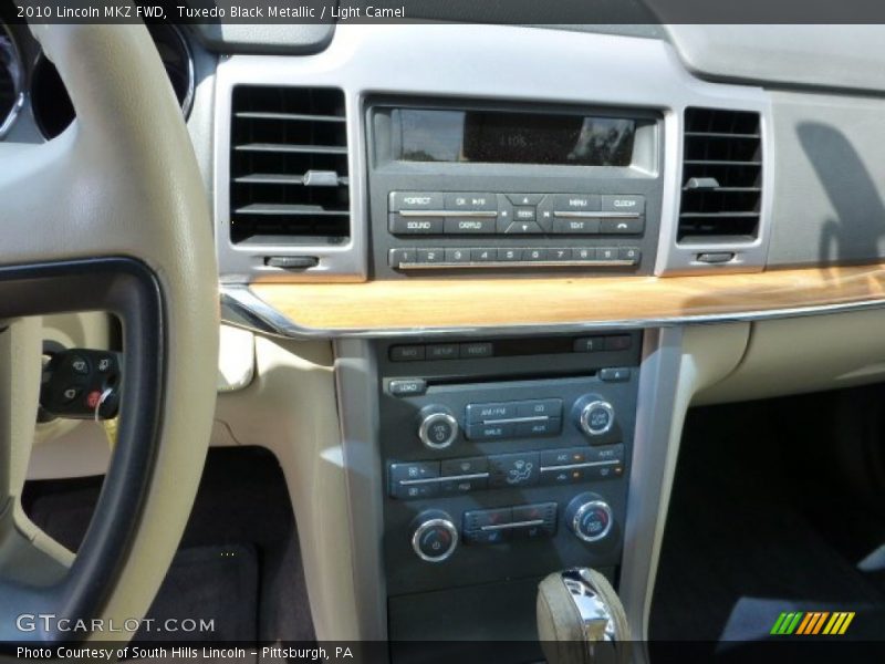 Tuxedo Black Metallic / Light Camel 2010 Lincoln MKZ FWD
