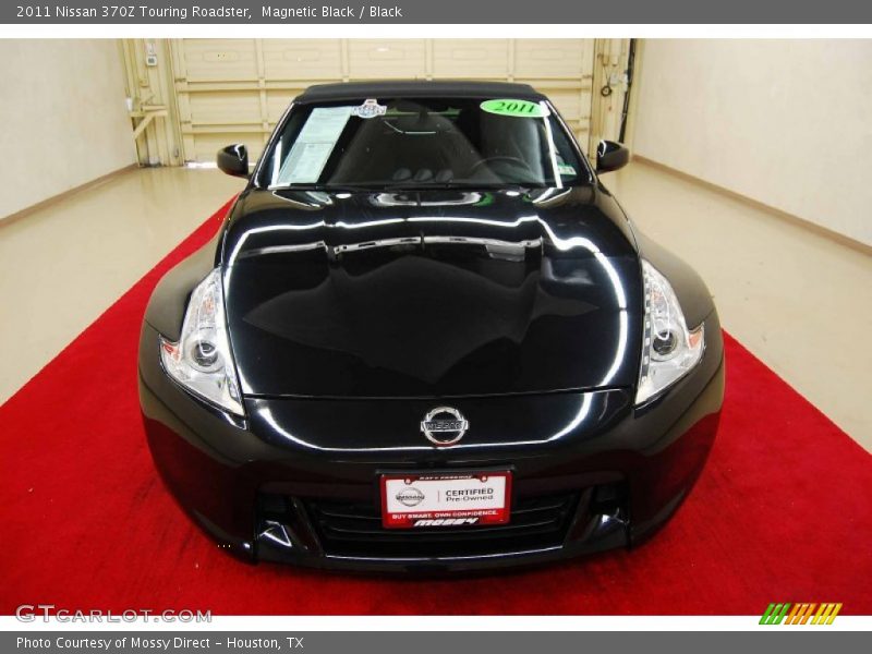 Magnetic Black / Black 2011 Nissan 370Z Touring Roadster