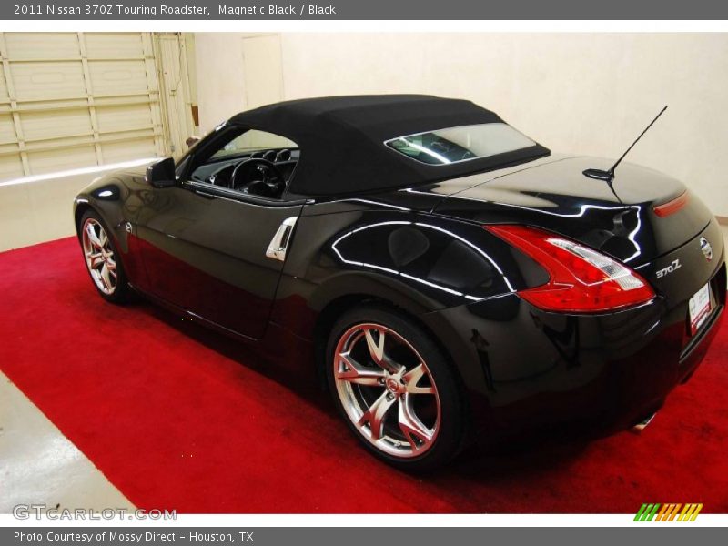 Magnetic Black / Black 2011 Nissan 370Z Touring Roadster