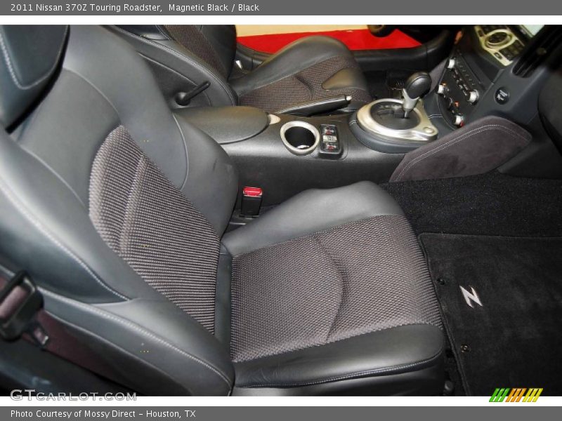 Magnetic Black / Black 2011 Nissan 370Z Touring Roadster