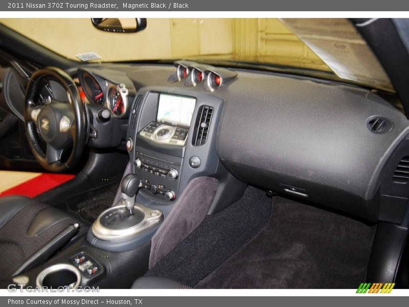 Magnetic Black / Black 2011 Nissan 370Z Touring Roadster