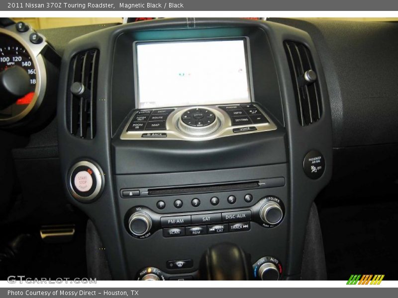 Magnetic Black / Black 2011 Nissan 370Z Touring Roadster