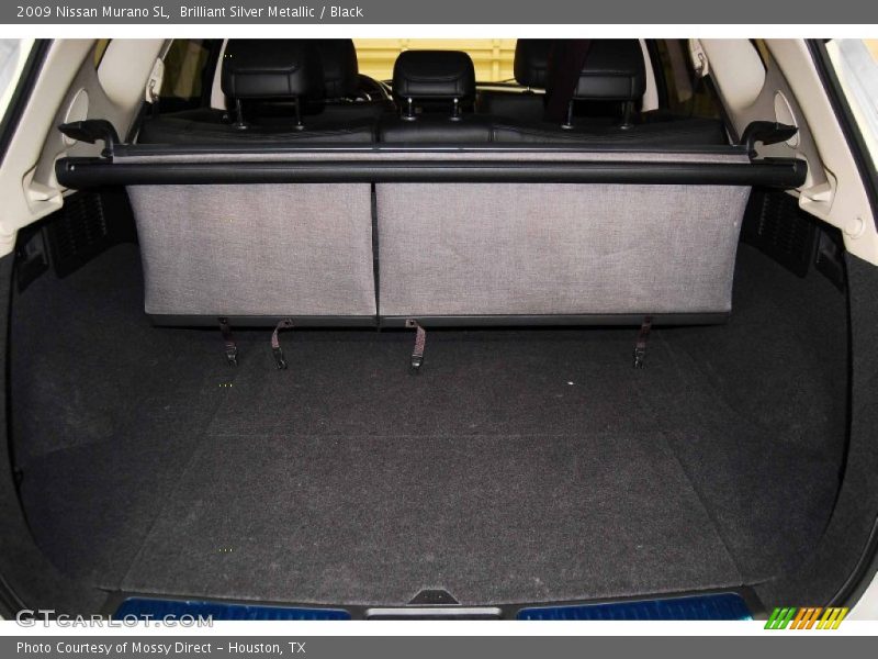 Brilliant Silver Metallic / Black 2009 Nissan Murano SL