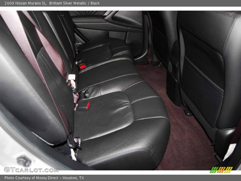 Brilliant Silver Metallic / Black 2009 Nissan Murano SL