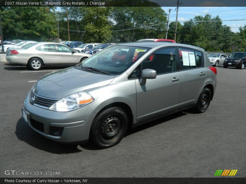 Magnetic Grey Metallic / Charcoal 2007 Nissan Versa S
