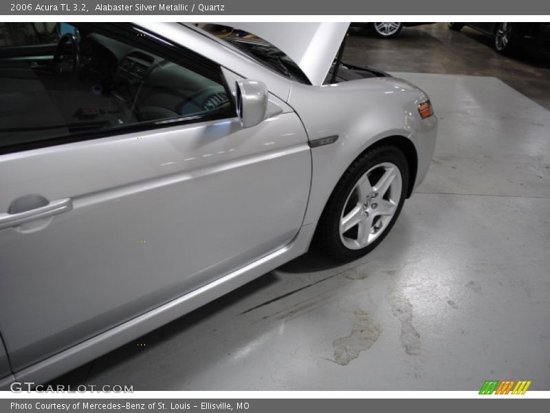 Alabaster Silver Metallic / Quartz 2006 Acura TL 3.2