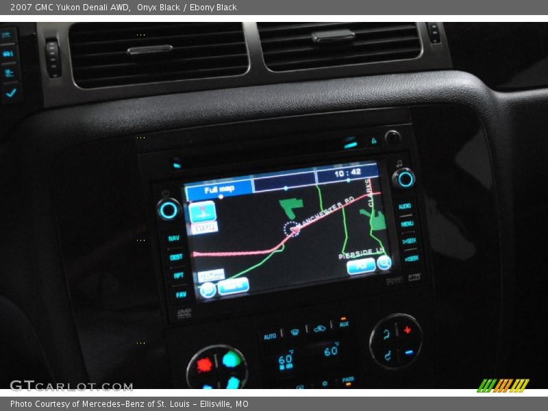Onyx Black / Ebony Black 2007 GMC Yukon Denali AWD