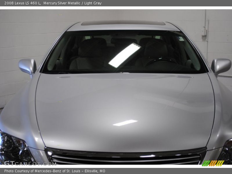 Mercury Silver Metallic / Light Gray 2008 Lexus LS 460 L
