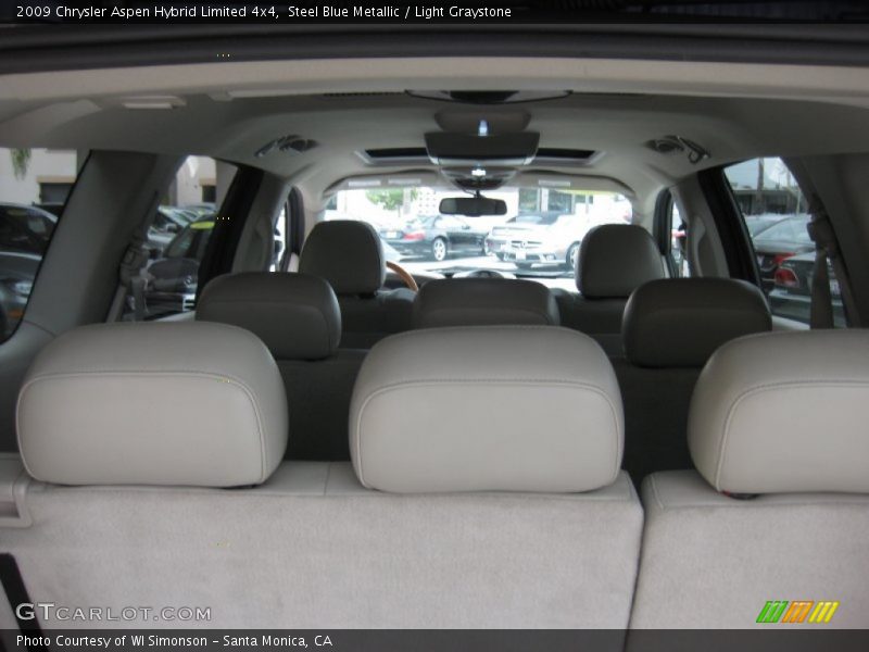 Steel Blue Metallic / Light Graystone 2009 Chrysler Aspen Hybrid Limited 4x4