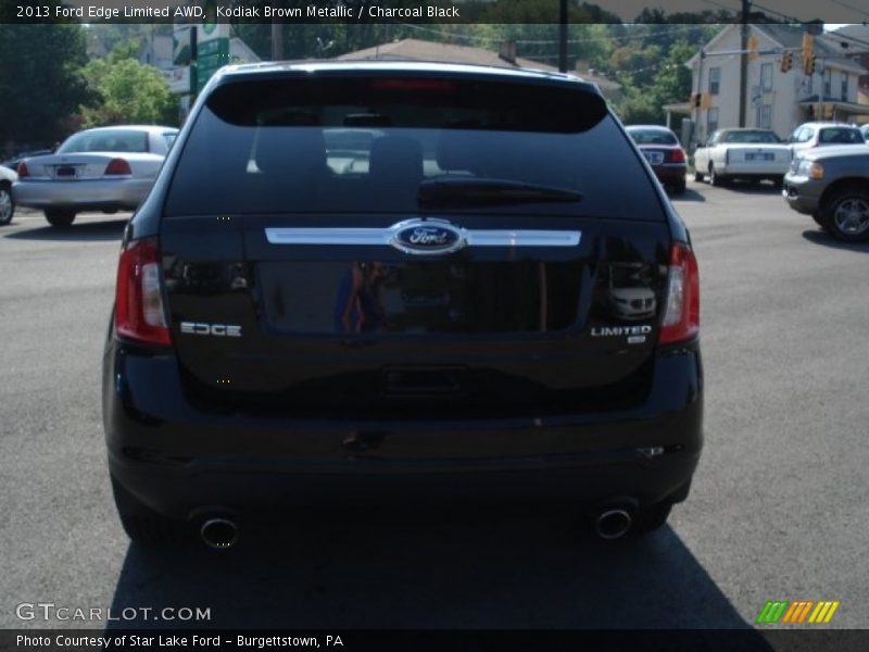 Kodiak Brown Metallic / Charcoal Black 2013 Ford Edge Limited AWD