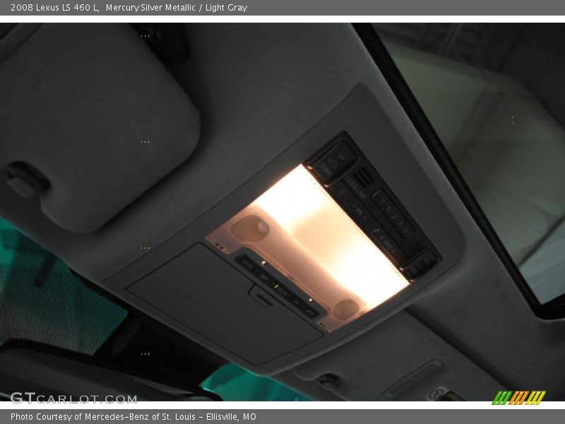 Mercury Silver Metallic / Light Gray 2008 Lexus LS 460 L
