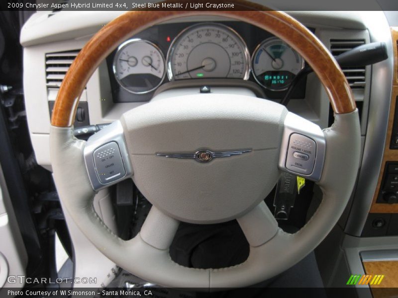  2009 Aspen Hybrid Limited 4x4 Steering Wheel