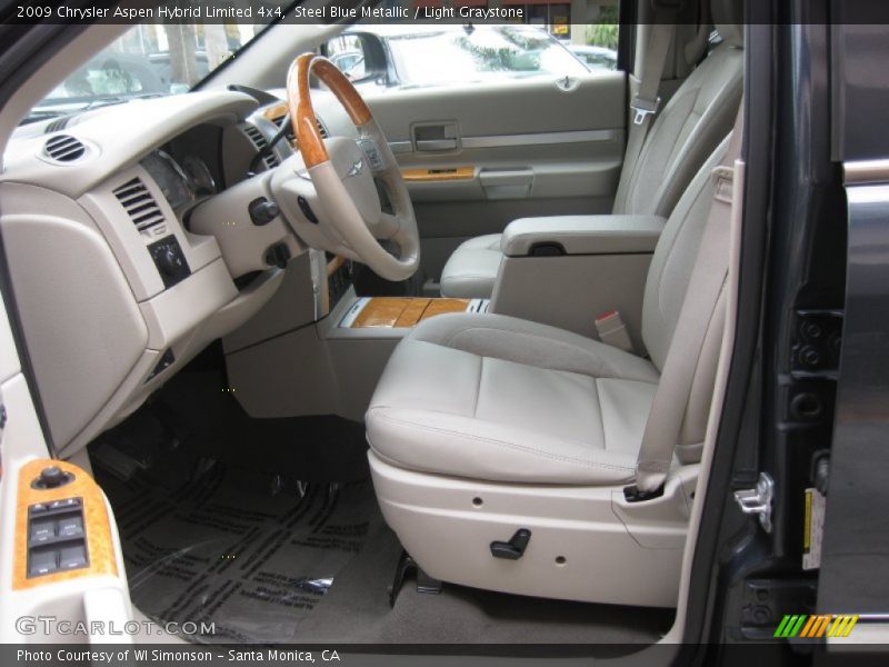  2009 Aspen Hybrid Limited 4x4 Light Graystone Interior