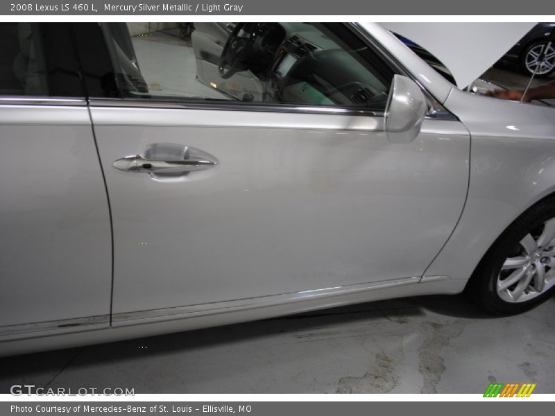Mercury Silver Metallic / Light Gray 2008 Lexus LS 460 L
