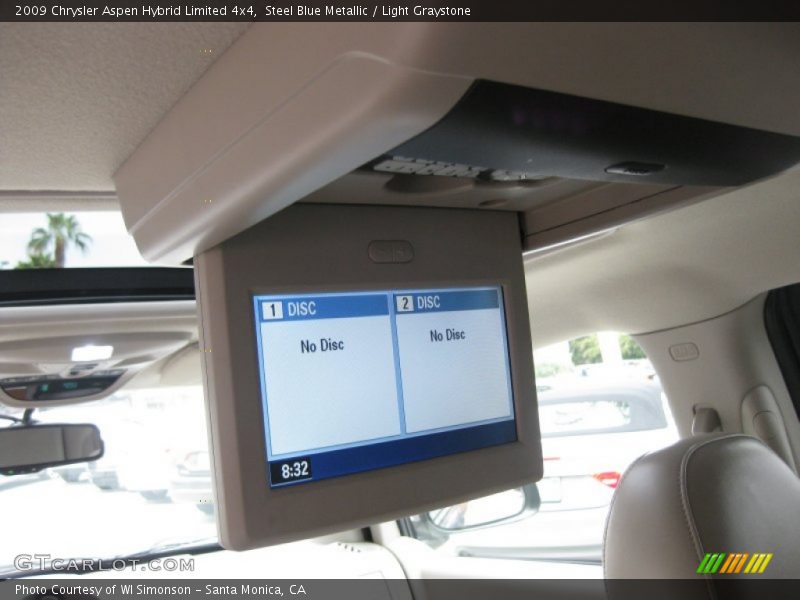 Steel Blue Metallic / Light Graystone 2009 Chrysler Aspen Hybrid Limited 4x4